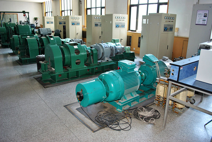 新野某热电厂使用我厂的YKK高压电机提供动力